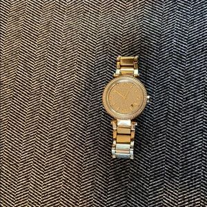 Gold plated Micheal Kors watch.